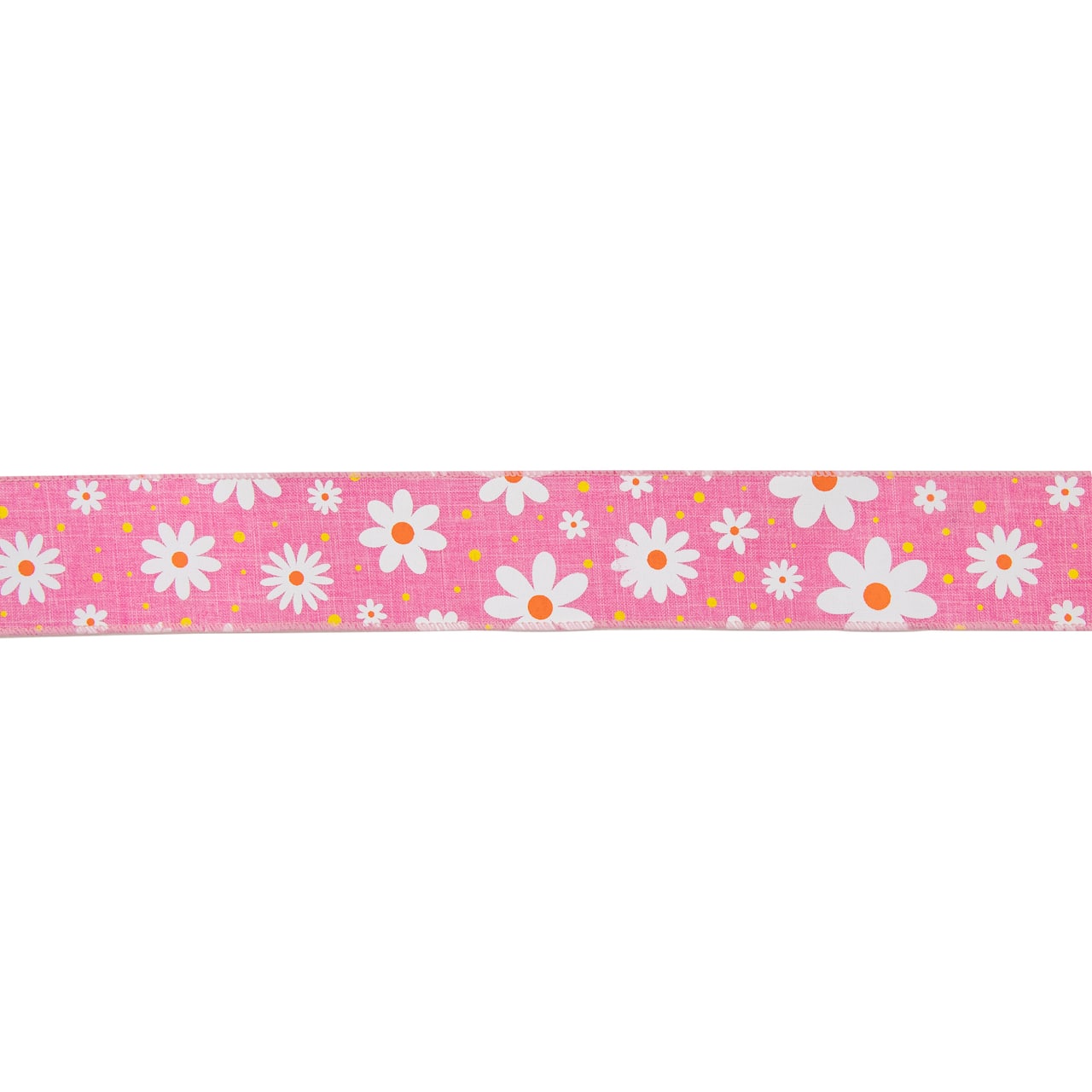 2.5&#x22; x 10yd. Floral Spring Easter Wired Craft Ribbon